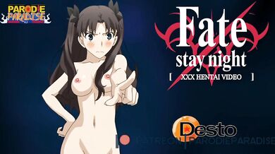 Rin Tohsaka, The Demon Queen Of Fate/stay Night In A XXX Hentai Adventure!