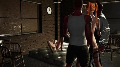 Horny Step-Sister and Her Busty MILF Neighbor Get Intense Lesbian Action