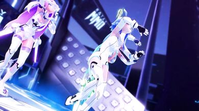 Neptunia Hyper Concert - Samsara | White Heart, Green Heart, Purple Sister