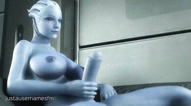 The forbidden love between an alien and a futa is too hot to handle in Anaconda (Futa) - Mass Effect PMV