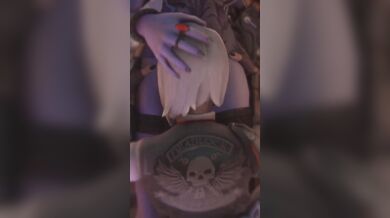 Jessica Nigri showering with Widowmaker's cum [NSFW]