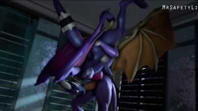 Spyro, Cynder and Mr Safety Lion: A Love Triangle