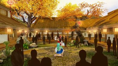 Kinky Reimu and Sanaes erotic hot springs show!