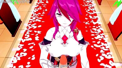 Kasumis Cumming Tsunami! - The Impact of Genshin on Rosarias Virginity