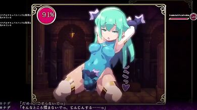 In the deepest depths of the futa dungeon, Kanade animates two busty futa warriors as they use their massive cocks to fuck each other senseless