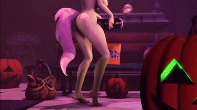 Naughty Nurse Black JR Unleashes her Wild Desires on Halloween Night!