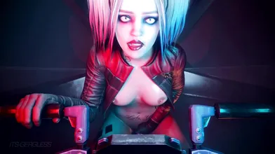 MILFy Harley Quinns Wet and Flying Fuck Fest with Its-Gergless