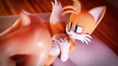 Watch as Rouge and Tails f*ck in the most intense way possible