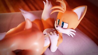 Watch as Rouge and Tails f*ck in the most intense way possible