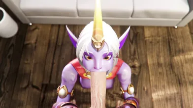 Reborn as a Hentai Fighter, I Must Deep Throat My Way to Victory!