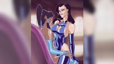 The two lovely girls, Asami and Korra, were caught in a moment of passion while narrating their way through the story of their lives