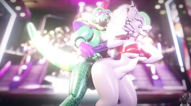 The passionate adventures of Roxanne the werewolf as she gets her fill from behind by her loyal pet dog