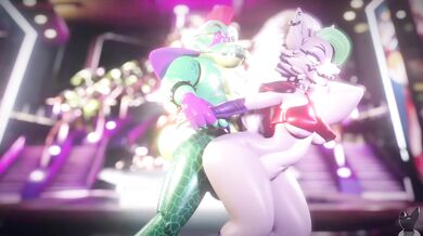 The passionate adventures of Roxanne the werewolf as she gets her fill from behind by her loyal pet dog