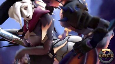 Demon Symmetra x Witch Mercy - Xshdw