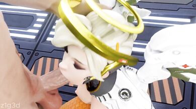 The Naughty Nun: Sister Mercy Gets a Blowjob
