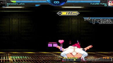 A threesome between Yoko, a futa and Mugens Kuromaru in doggy style is the mission of the day!