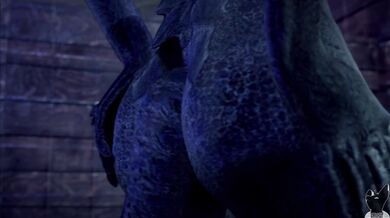 [The Elder Scrolls] Argonian Khajiit [Twitchy Animation]