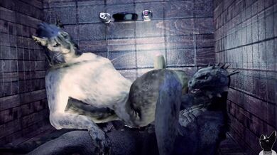 [The Elder Scrolls] Argonian Khajiit [Twitchy Animation]