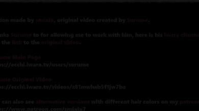 Ancient Masks of Sexual Desire: Shiranui and Kantai Collections Hard Hand Job Cum Shooting in 3D with White Hair