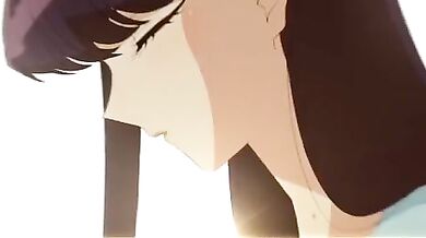 Watching the X-Ray of Komi-San getting impregnated in a train is a real HENTAI PORN thriller!