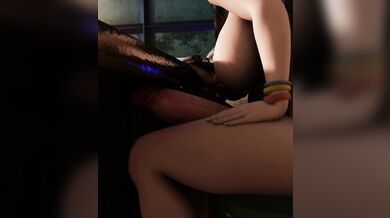 Milking Tifa at Bar 1 (Tifas Milk)