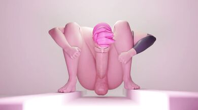 Zara in a delectable self-fellatio