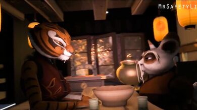 Kung Fu Panda: Master Tigresss Sexual Awakening - A Porn Parody Starring Mrs Safety Lion
