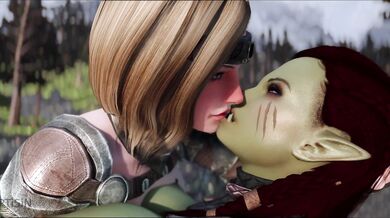 Sexy Orc Warrior Lesbian Encounters