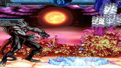 Felicia from Darkstalkers takes on MUGEN characters in a wild and erotic battle to the finish line!
