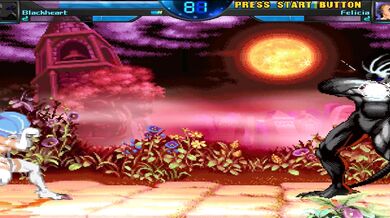Felicia from Darkstalkers takes on MUGEN characters in a wild and erotic battle to the finish line!