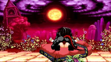 Felicia from Darkstalkers takes on MUGEN characters in a wild and erotic battle to the finish line!