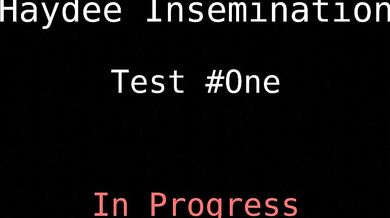 I hope you enjoy watching me get inseminated by a huge white cock, Im so wet and ready for it to enter my tight pussy