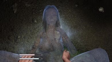 The ghost is fucked by a demonic entity, leaving it helpless and possessed in this erotic horror story