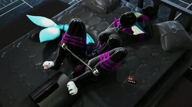 Bound: Futa Full Suit, Closed Mask - Evilbanana