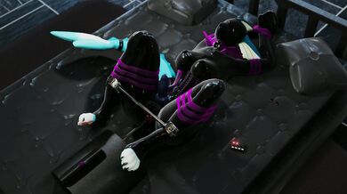 Bound: Futa Full Suit, Closed Mask - Evilbanana