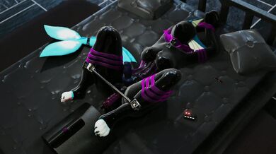 Bound: Futa Full Suit, Closed Mask - Evilbanana