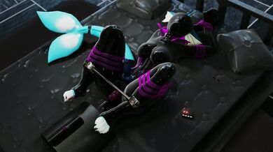 Bound: Futa Full Suit, Closed Mask - Evilbanana