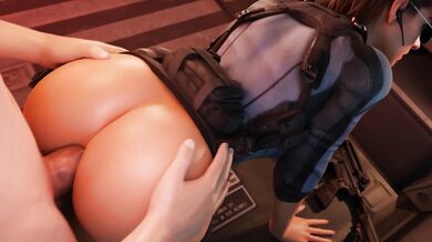 Jill Valentines Anal Examination