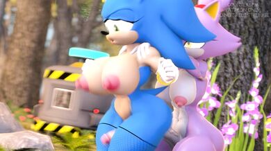 The Female Sonic X Futa Blaze and Counter-Strike: Global Offensive