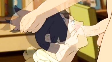 Himawaris Deepthroat Obsession Leads Her to Suck off Her Own Brother Boruto!