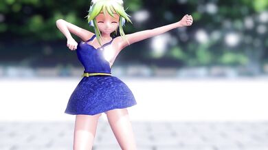 Watch KazuNishis gorgeous GUMI dancing and teasing in this hot hentai video!