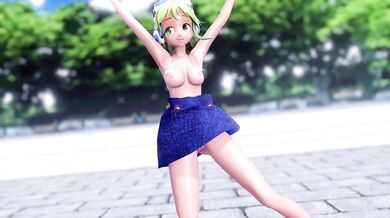 Watch KazuNishis gorgeous GUMI dancing and teasing in this hot hentai video!