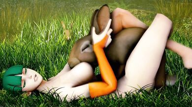 Bunny Fucks Morrigan in Santalol