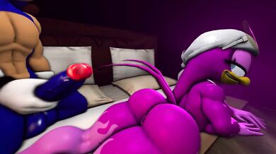 The hentai porn movie with a sexy babe getting doused in cum from multiple men as she rides waves and her tight ass glistens in the sun