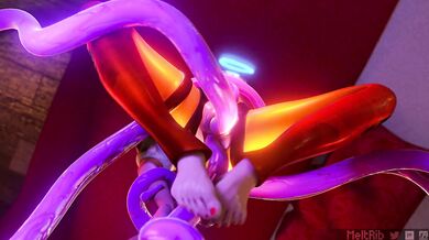 Meltrib: Tentacle Terror in Tracers Tangled Embrace!