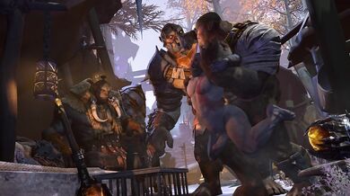 Kratos gets pounded by the goddess of hot volcanic rocks, Ictonica!