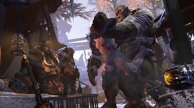 Kratos gets pounded by the goddess of hot volcanic rocks, Ictonica!