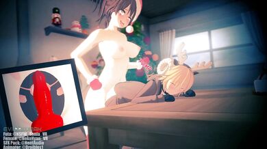 The Naughty Elfs Revenge: A Futa on Female Bully Christmas Special