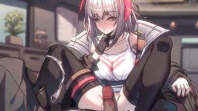 Watch the hot mature lady masturbate on the sofa in her sexy lingerie!