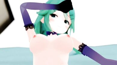 Yamakaze-chan gets a surprise home date with her zombie boyfriend, all alone!